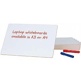 WriteOn Show and Tell Handheld Whiteboards - Pack of 6