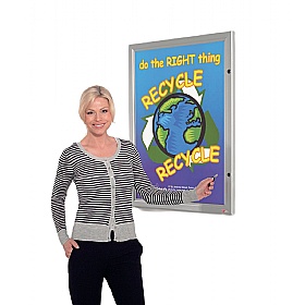 QuickSign Locking Poster Case