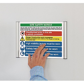 QuickSign Snap Frames