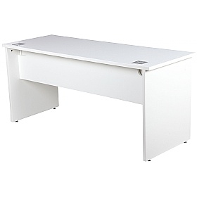 Horizon Compact Panel End Rectangular Office Desks With Double Fixed Pedestals