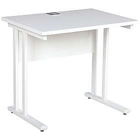 Horizon Compact Deluxe Rectangular Cantilever Office Desks