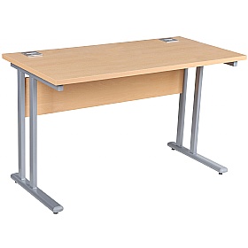 Horizon Compact Deluxe Rectangular Cantilever Office Desks