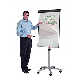 Buzzard Mobile Flipchart Easel