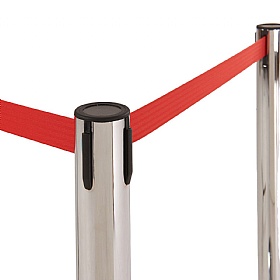 QMaster Retractable Belt Barrier System