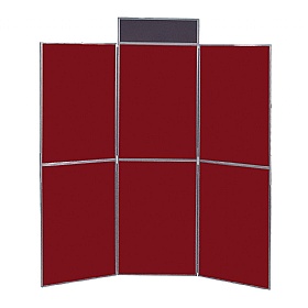 BusyFold Light Freestanding Displays