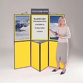 BusyFold Light Freestanding Displays