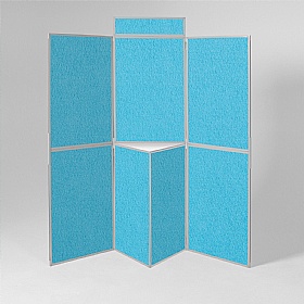 BusyFold Light Freestanding Displays