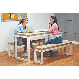 Cube Hoop Leg Dining Tables
