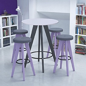 Tract Shades Round High Breakout and Meeting Tables