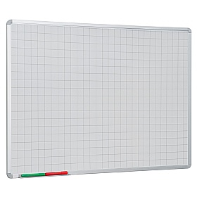 Tabula Gridded Non-Magnetic Drywipe Boards