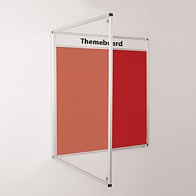InfoHub Themeboard Tamperproof Noticeboards