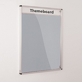 InfoHub Themeboard Tamperproof Noticeboards