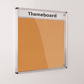 InfoHub Themeboard Tamperproof Noticeboards