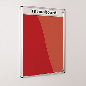 InfoHub Themeboard Tamperproof Noticeboards