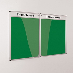 InfoHub Themeboard Tamperproof Noticeboards