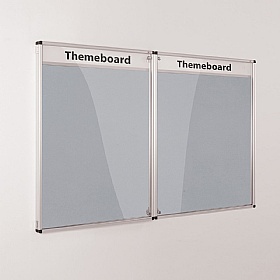 InfoHub Themeboard Tamperproof Noticeboards