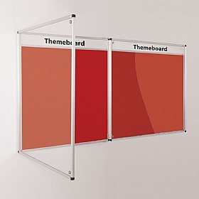 InfoHub Themeboard Tamperproof Noticeboards