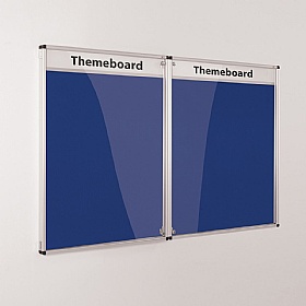 InfoHub Themeboard Tamperproof Noticeboards