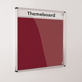 InfoHub Themeboard Tamperproof Noticeboards