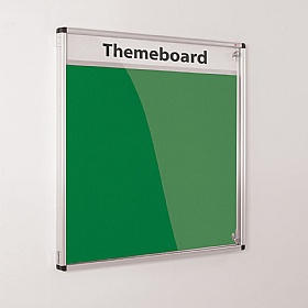 InfoHub Themeboard Tamperproof Noticeboards