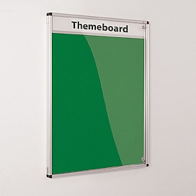 InfoHub Themeboard Tamperproof Noticeboards