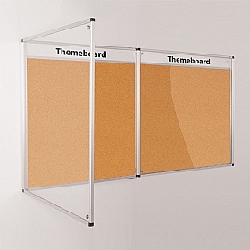 InfoHub Themeboard Tamperproof Noticeboards