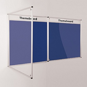 InfoHub Themeboard Tamperproof Noticeboards