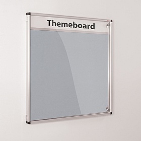 InfoHub Themeboard Tamperproof Noticeboards
