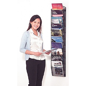 Mesh Wall Mounted Leaflet / Brochure Dispensers
