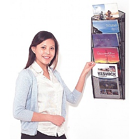 Mesh Wall Mounted Leaflet / Brochure Dispensers