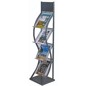 Wave Freestanding Leaflet / Brochure Dispensers