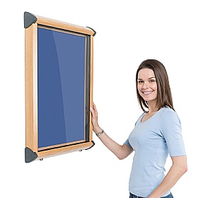 Shield Wood Effect Interior Showcases