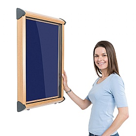 Shield Wood Effect Interior Showcases