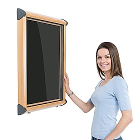 Shield Wood Effect Interior Showcases