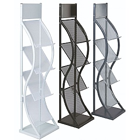 Wave Freestanding Leaflet / Brochure Dispensers
