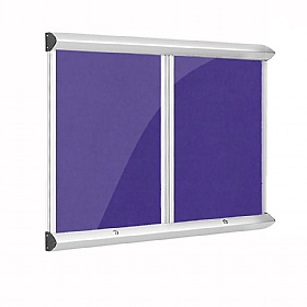 Resist-a-Flame Shield Multi-banked Showcase with Lift-Off Covers