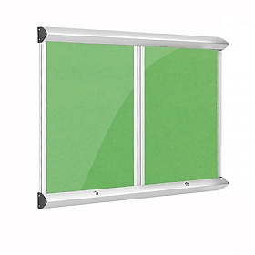 Resist-a-Flame Shield Multi-banked Showcase with Lift-Off Covers