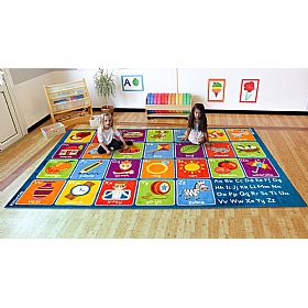 Alphabet Placement Carpet - School Furniture