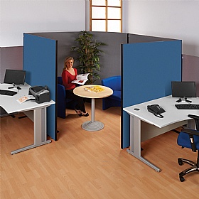 BusyScreen ColourPlus Floor Standing Partition Screens