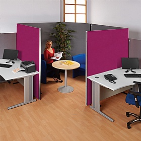 BusyScreen ColourPlus Floor Standing Partition Screens