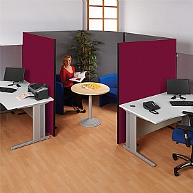 BusyScreen ColourPlus Floor Standing Partition Screens