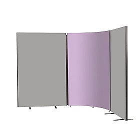 BusyScreen ColourPlus Floor Standing Corner Partition Screens