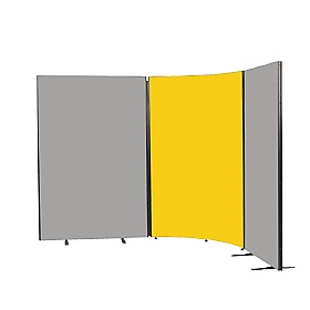 BusyScreen ColourPlus Floor Standing Corner Partition Screens