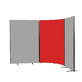 BusyScreen ColourPlus Floor Standing Corner Partition Screens