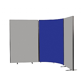 BusyScreen ColourPlus Floor Standing Corner Partition Screens