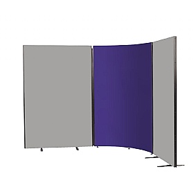 BusyScreen ColourPlus Floor Standing Corner Partition Screens