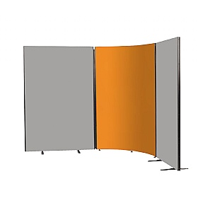 BusyScreen ColourPlus Floor Standing Corner Partition Screens