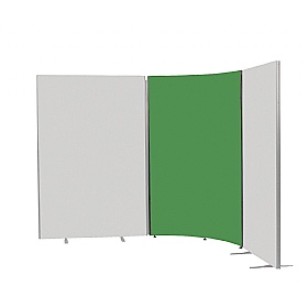 BusyScreen ColourPlus Floor Standing Corner Partition Screens
