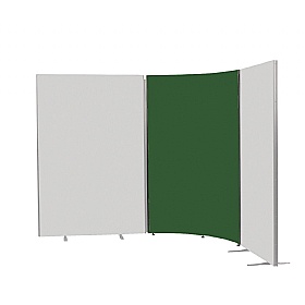 BusyScreen ColourPlus Floor Standing Corner Partition Screens