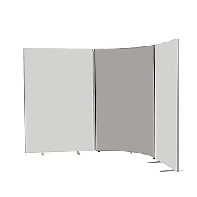 BusyScreen ColourPlus Floor Standing Corner Partition Screens